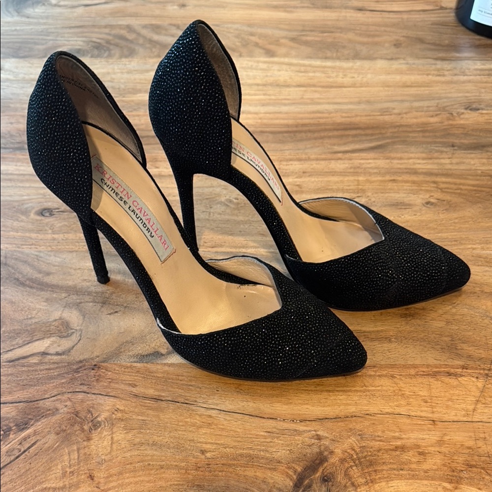 Elegant Black Stiletto Heels